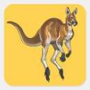 Search for kangaroo marsupial stickers Animal