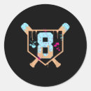 Search for 8 year old birthday stickers 8th