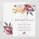 Search for watercolor floral rehearsal dinner invitations Rustic