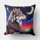 Search for tribal wolf decor Moon