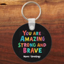Search for you are amazing key rings Self love