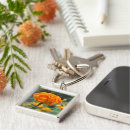 Search for orange gold key rings Flower