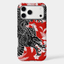 Search for oriental dragon iphone cases Black