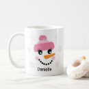 Search for snowman mugs Girly