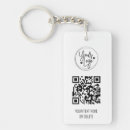 Search for clean rectangular key rings Qr code