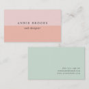 Search for pastel color business cards Professional
