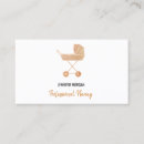 Search for nanny business cards Simple