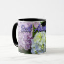 Search for blue purple flowers mugs Hydrangeas