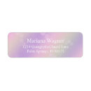 Search for purple birthday return address labels Pink