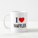 Search for waffles mugs Typography