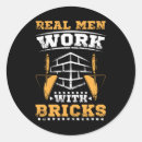 Search for men working stickers Construction
