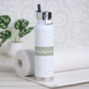 Search for floral water bottles Chic floral pattern