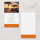 Search for touring business cards Sunset