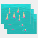 Search for swimming wrapping paper Woman