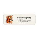Search for equine return address labels Farm animal