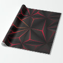 Search for futuristic wrapping paper Red