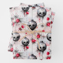 Search for spooky wrapping paper Skull