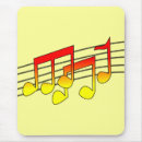 Search for christmas music mousepads Red