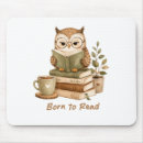 Search for for book lovers mousepads Bookworm