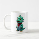 Search for dinosaur christmas mugs Cute