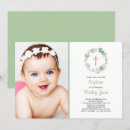 Search for green christening invitations Blush