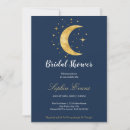 Search for night bridal shower invitations Crescent moon
