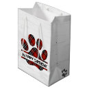 Search for paw print gift bags Dog