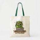 Search for trashed bags Oscar the grouch
