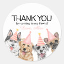 Search for dogs birthday stickers Cute