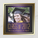 Search for purple and gold graduation invitations University