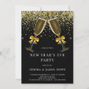 Search for champagne glass new years eve invitations Party