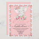 Search for 7x5 baby girl shower invitations cute