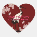 Search for japanese cranes stickers Sakura
