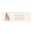 Search for storybook return address labels Watercolor