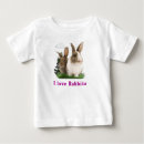 Search for funny bunny baby shirts Christian