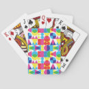 Search for funky playing cards Geometric