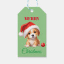 Search for dog christmas gift tags Puppy