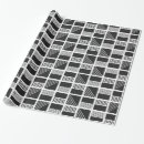 Search for square wrapping paper Black and white