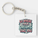 Search for dream quotes key rings Success