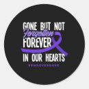 Search for forever in our hearts stickers Grief