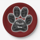Search for animal print paper plates Dog paw