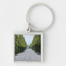 Search for roads key rings Blue