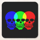 Search for skull coasters Colourful