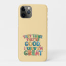 Search for life is good iphone cases Positivity