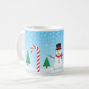 Search for winter wonderland snowflakes coffee mugs Snowman