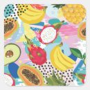 Search for vintage fruit stickers Pattern