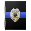 Search for thin blue line notebooks Sheriff
