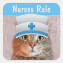 Search for cat nurse stickers Funny