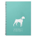 Search for boxer dog notebooks Cute