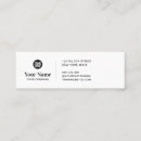 Search for simple one sided business cards Logo
